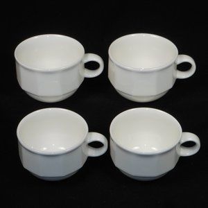 set of 4 tea cups. Villeroy & Boch 1748 Luxembourg